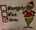Grinch naughty