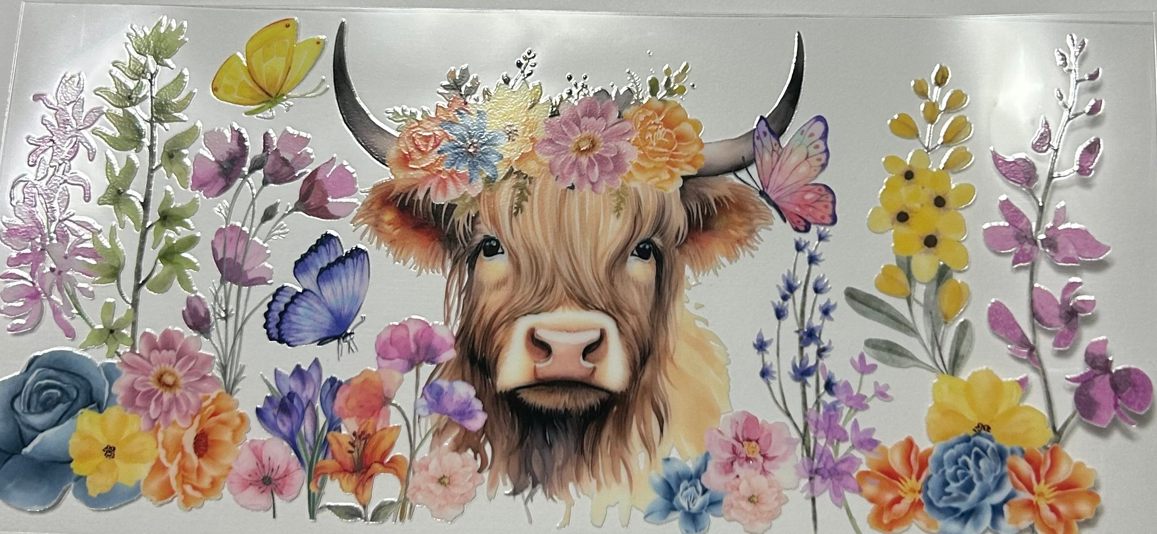 Wildflower cow