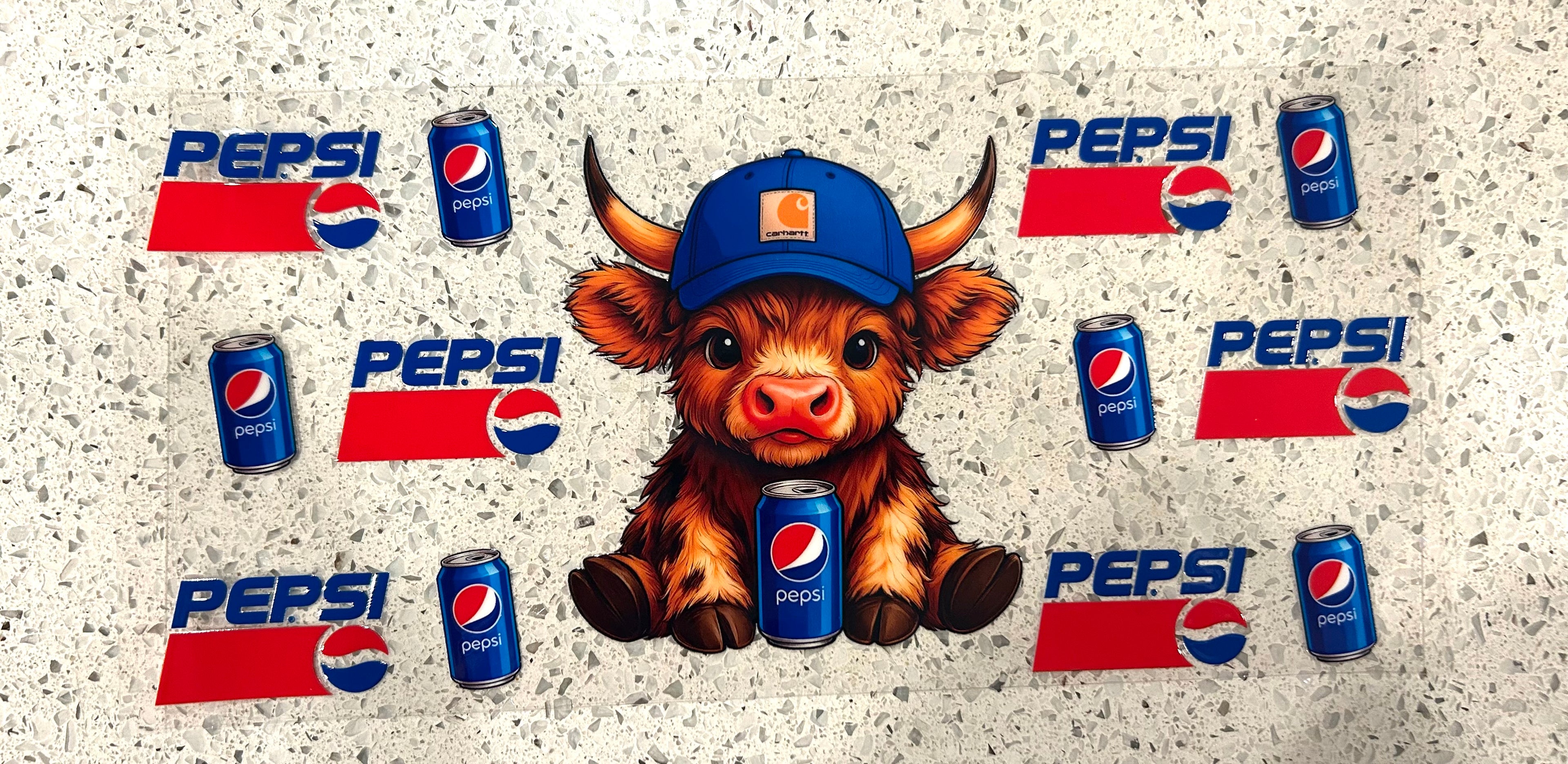 Pepsi cow