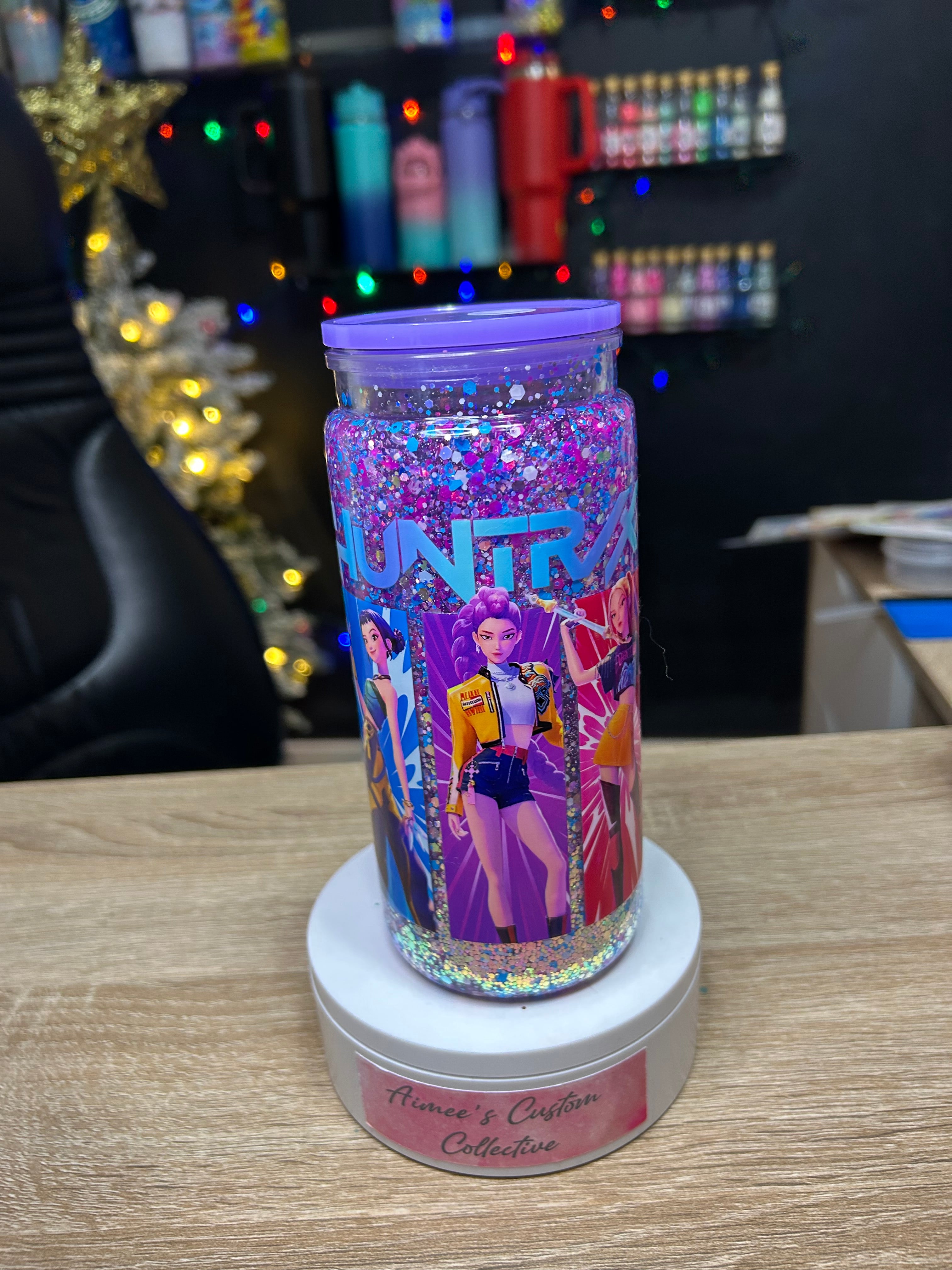 20oz huntrix Snowglobe