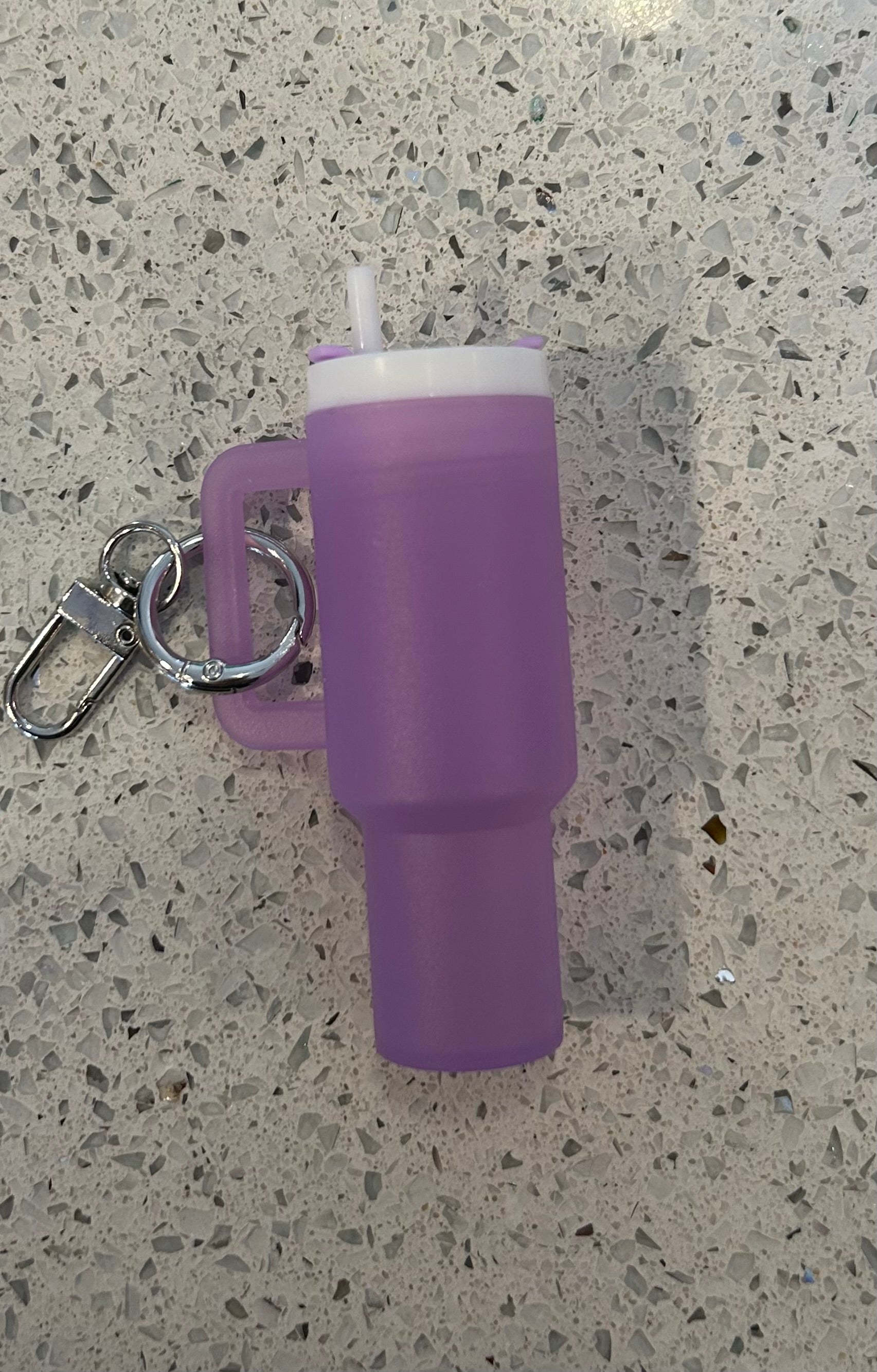 Glow in the dark purple