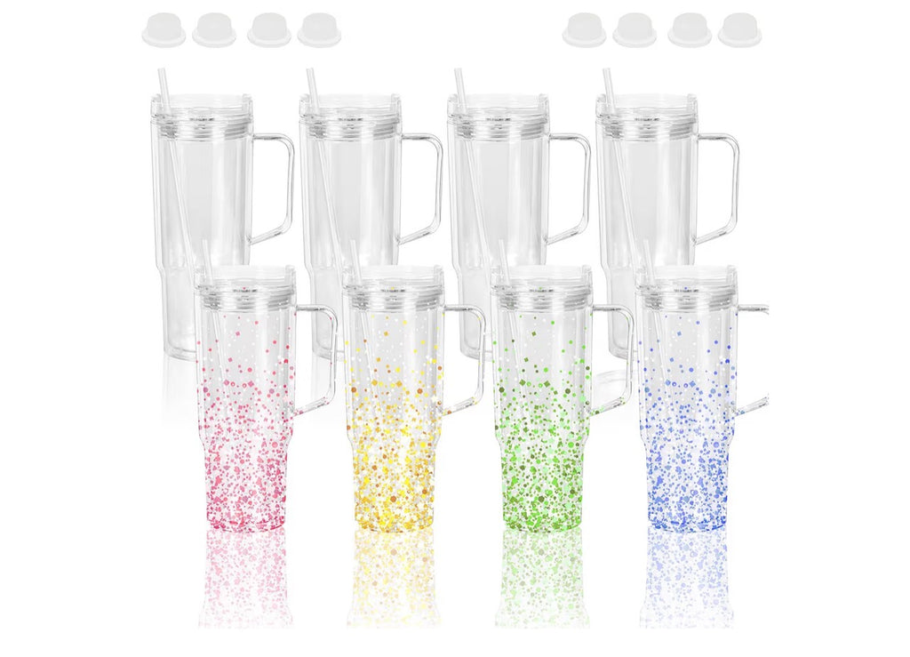 40 oz Snowglobe Tumbler