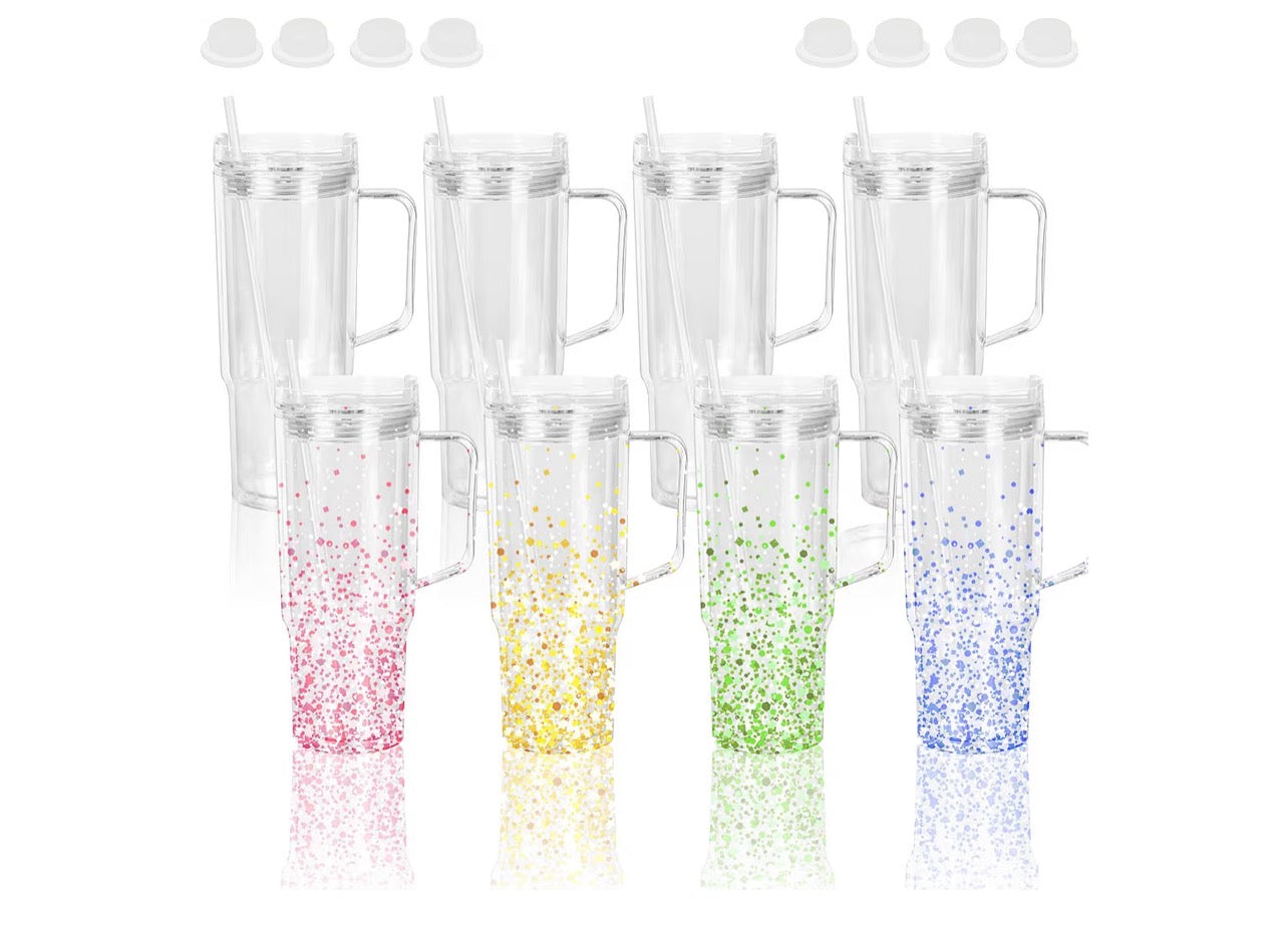 40 oz Snowglobe Tumbler