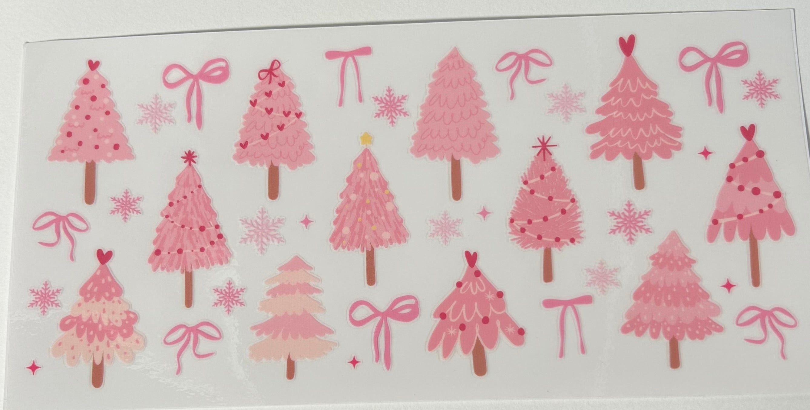 Bows and Christmas trees