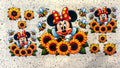 Minnie sunflowers and bees