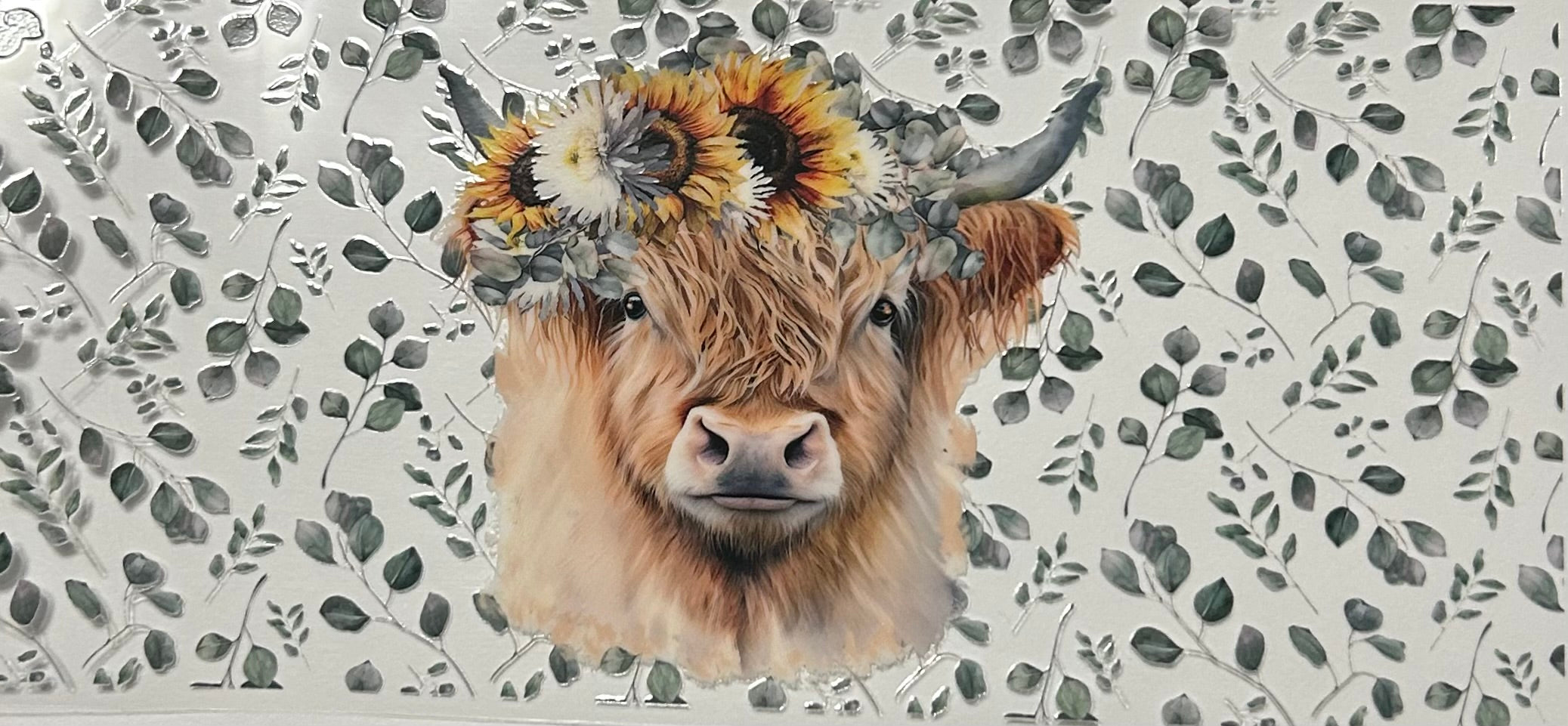 Sunflower cow
