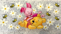 Piglet and Winnie the Pooh