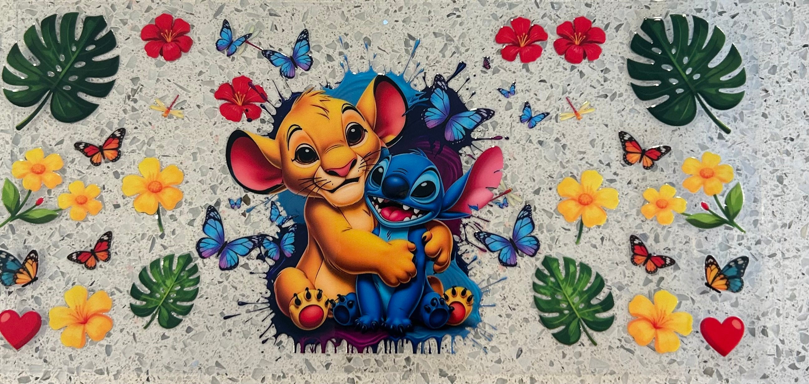 Lion king and stitch
