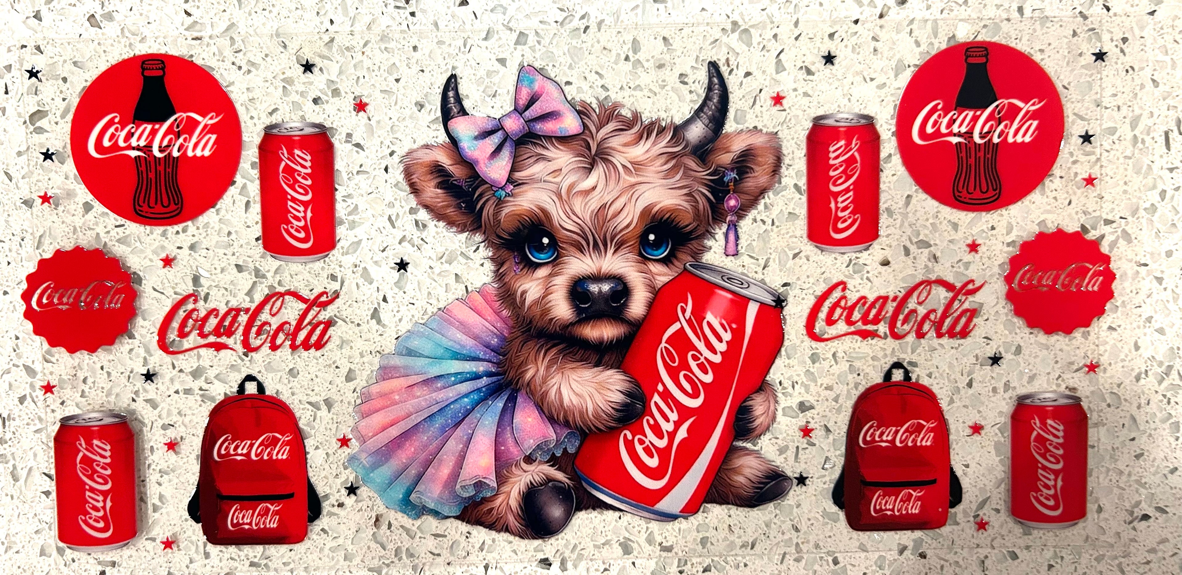 Coca Cola cow