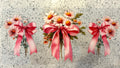 Daisies and bows
