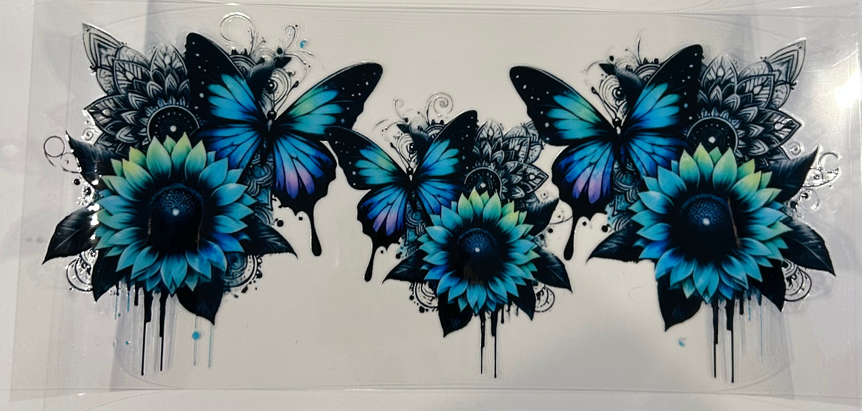 Blue butterflies
