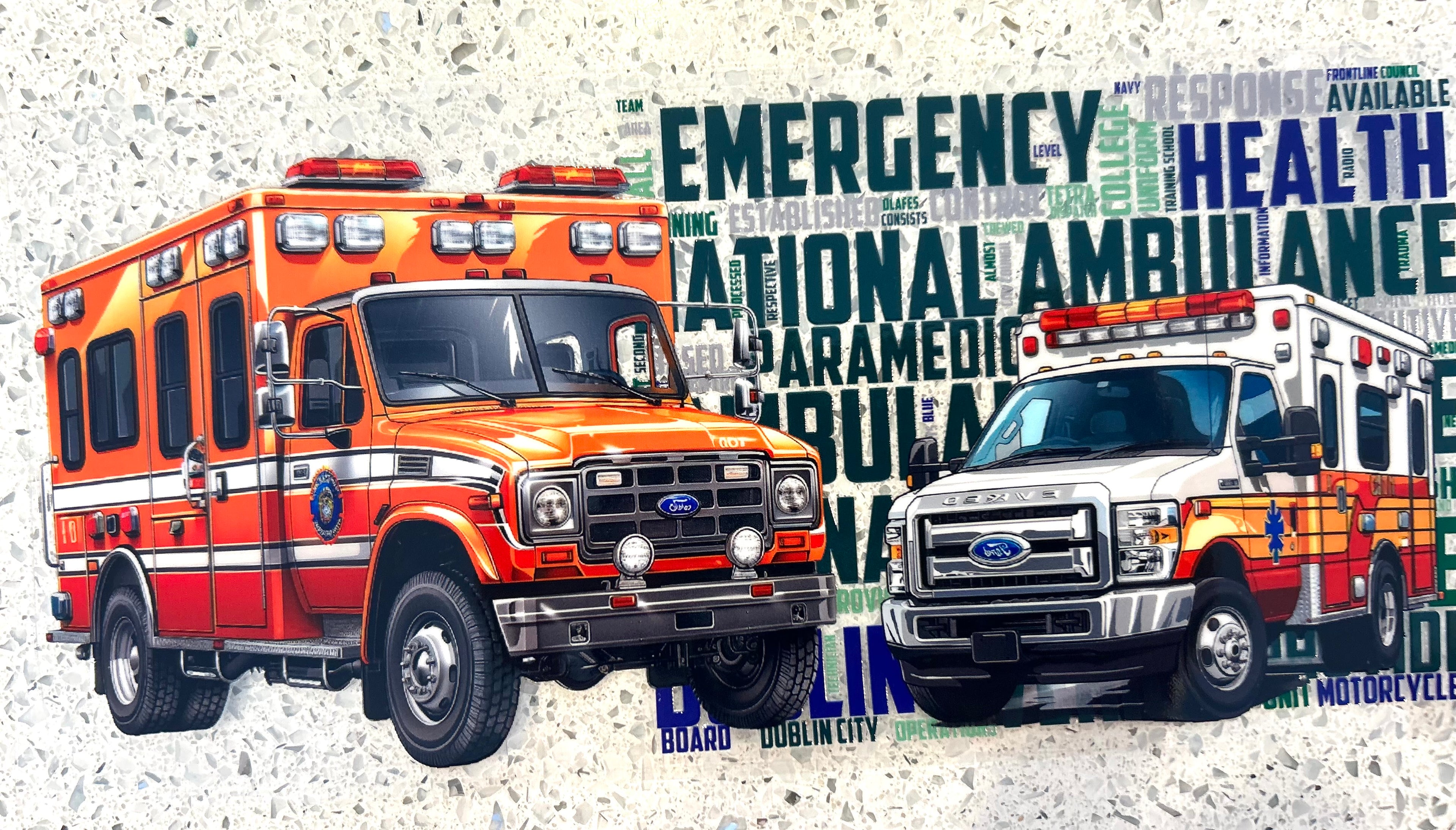 Emergency ambulance
