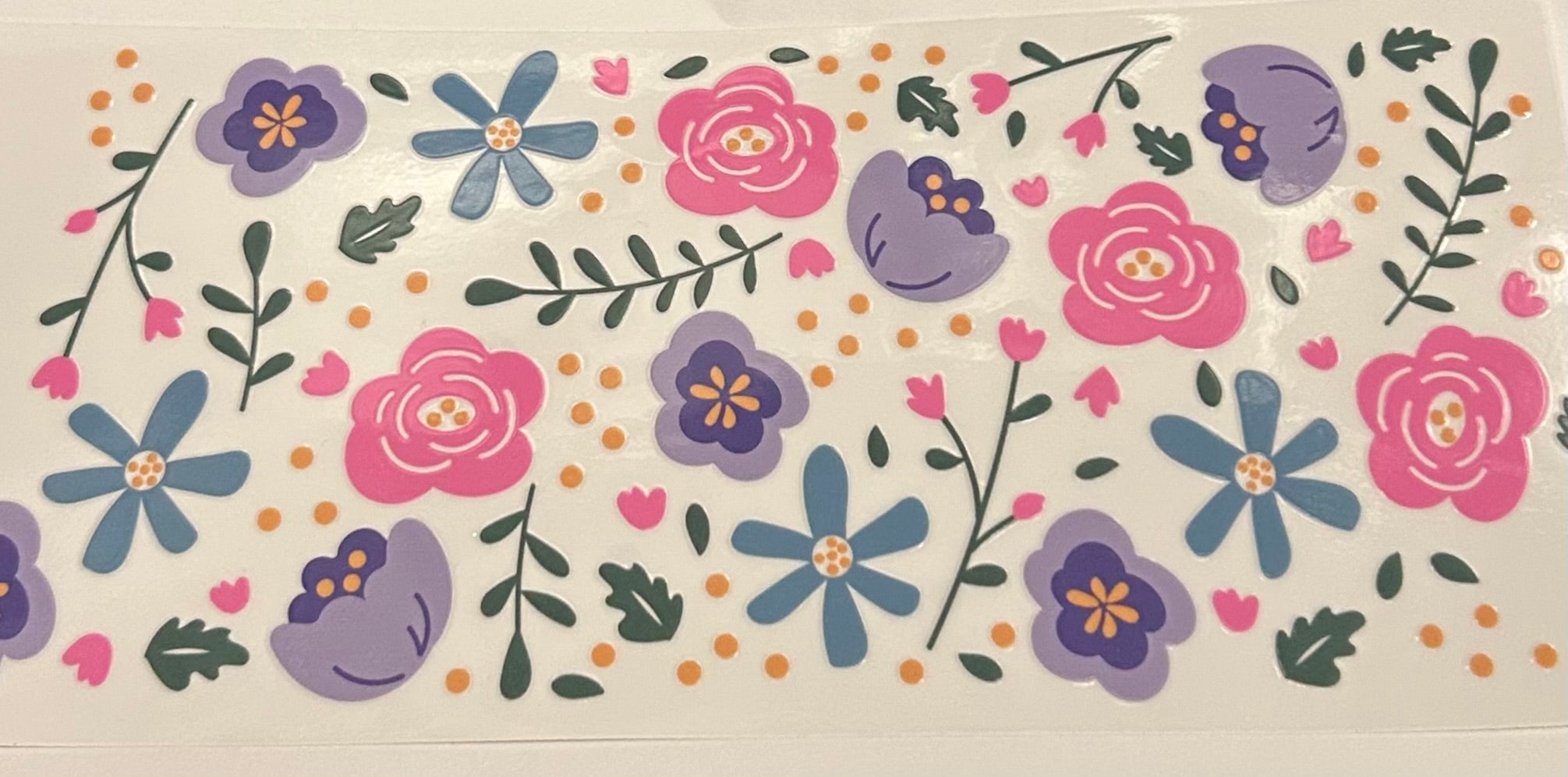 Pink and Purple flowers