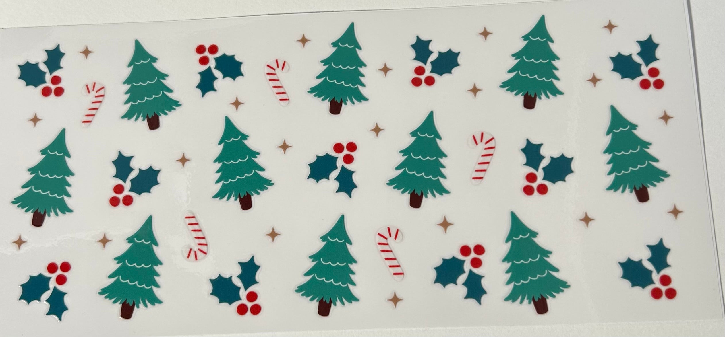 Candy canes and trees