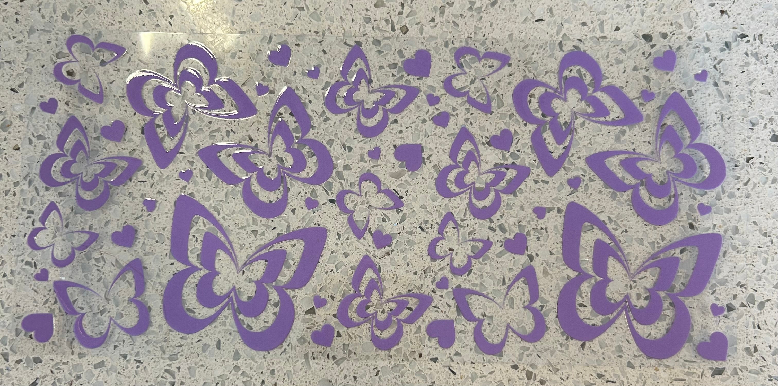 Purple butterfly / butterflies