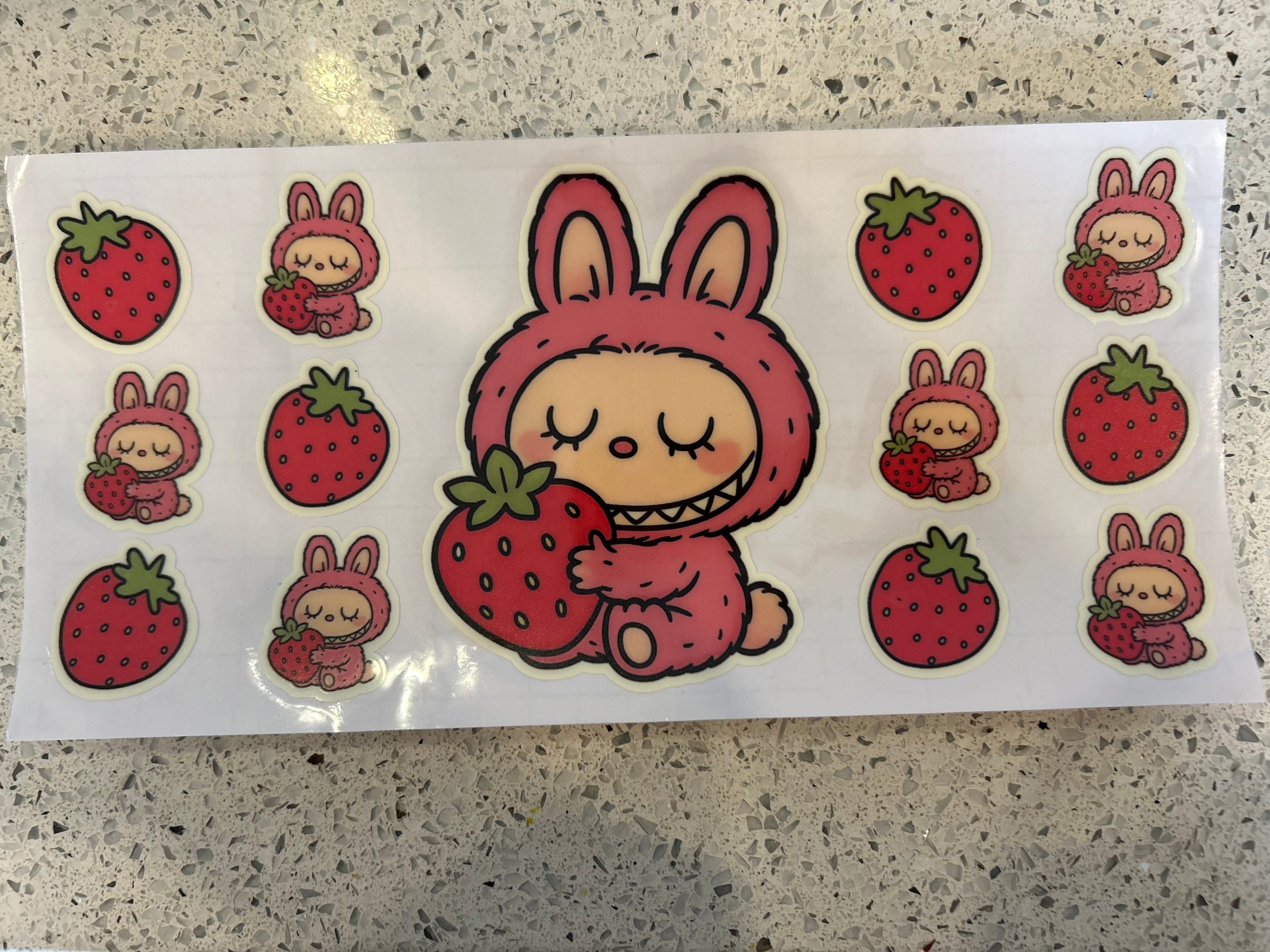 Glow in the dark Labubu