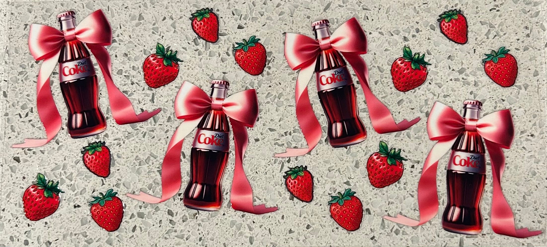 Diet Coke and strawberries