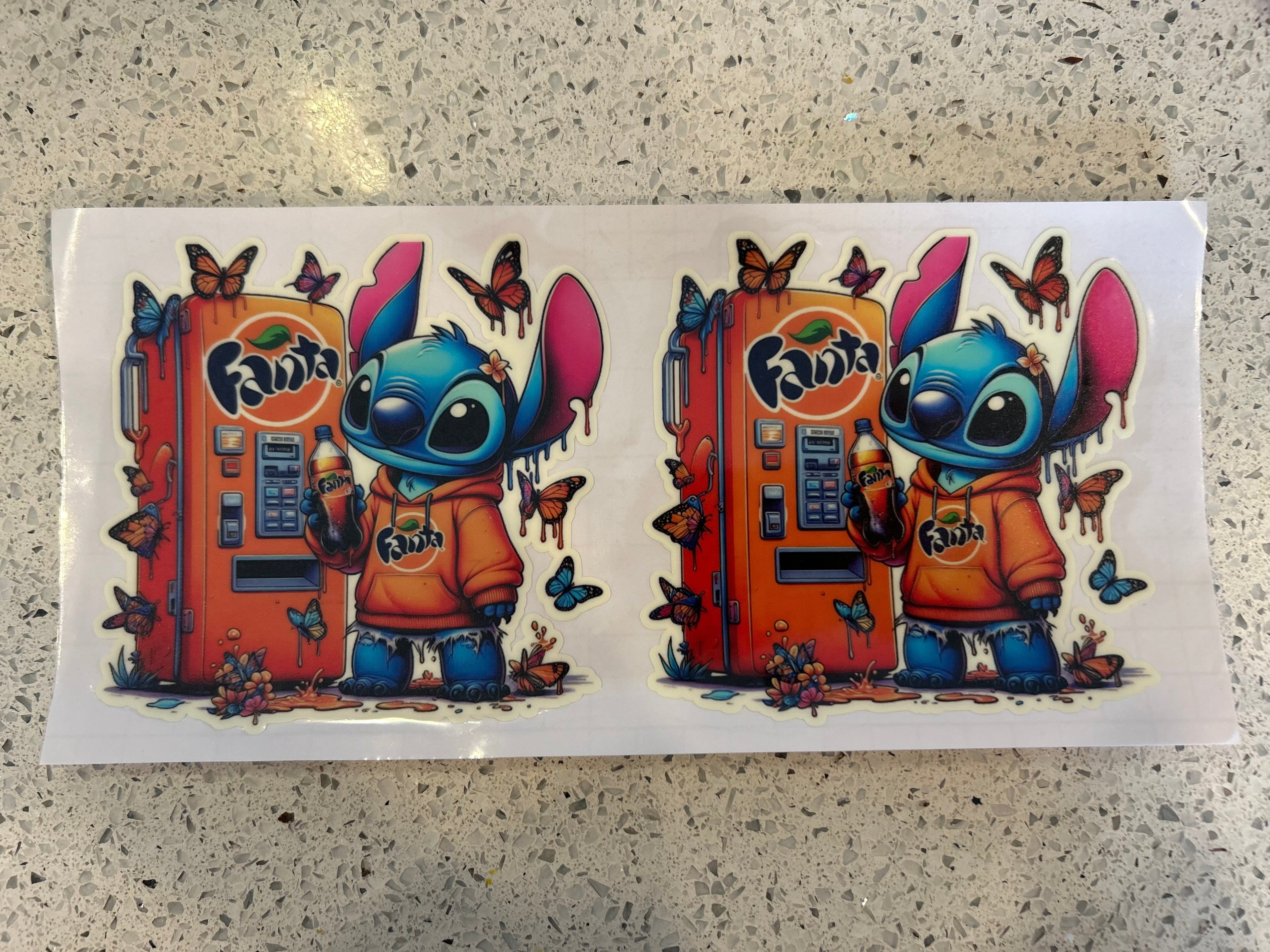 Glow in the dark stitch Fanta