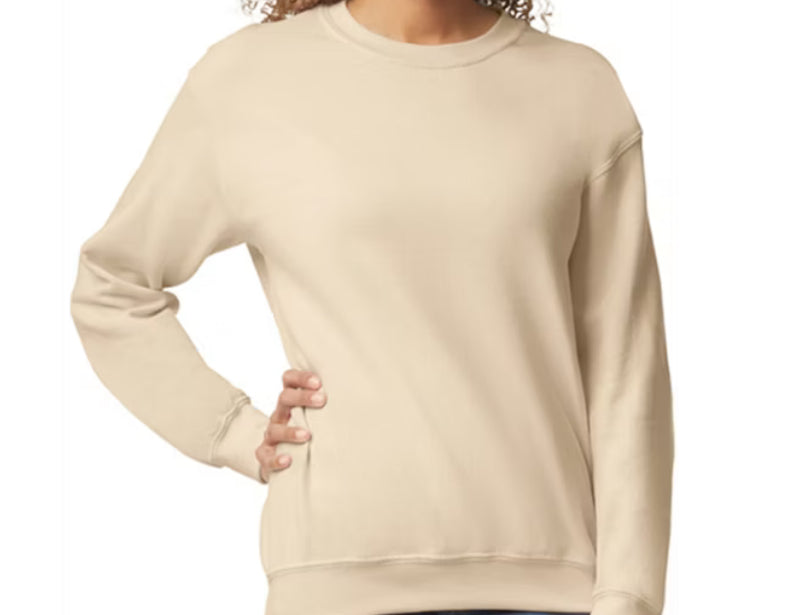 Crew neck sweatshirts