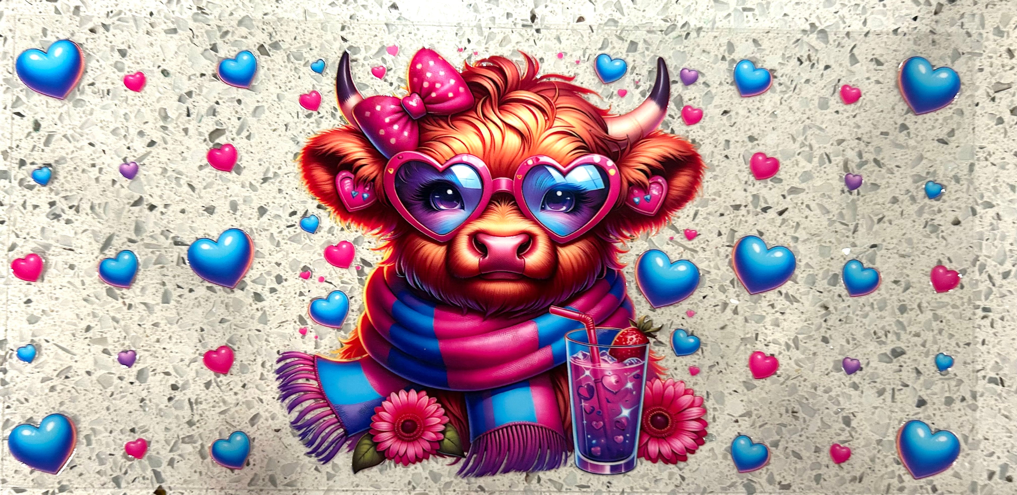 Pink cow