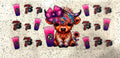 Pink drink cow