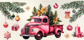 Christmas truck