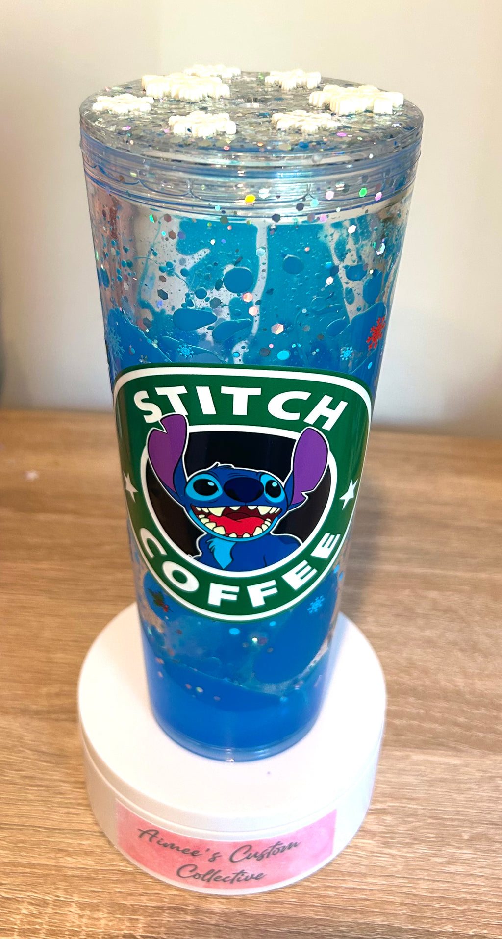 Stitch Christmas 24 oz Tumbler