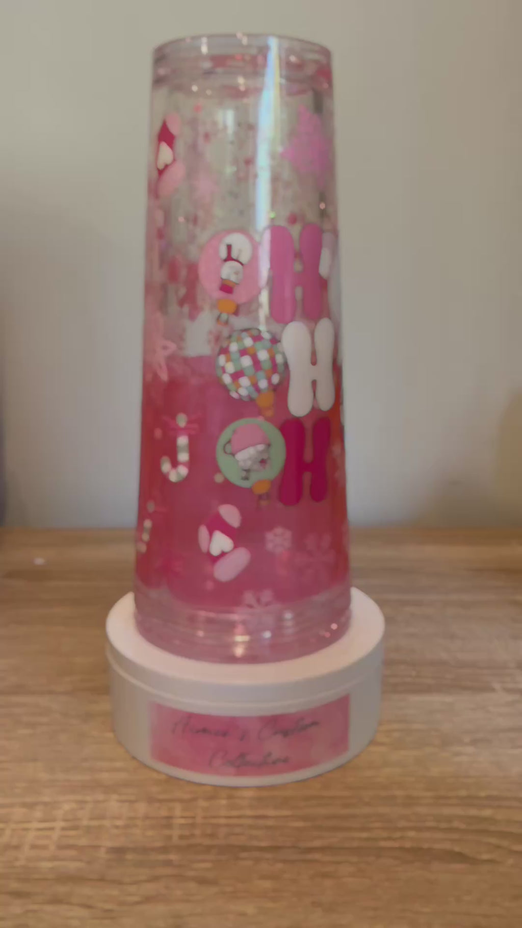 Ho Ho Ho Snowflake 24oz Tumbler