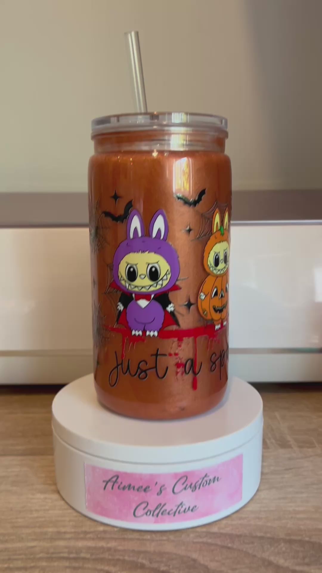 16oz Snowglobe Tumbler