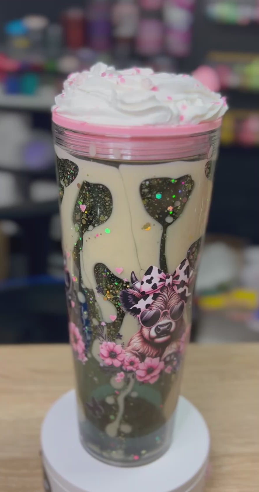 Starbucks 24oz lava with whip lid 🤩