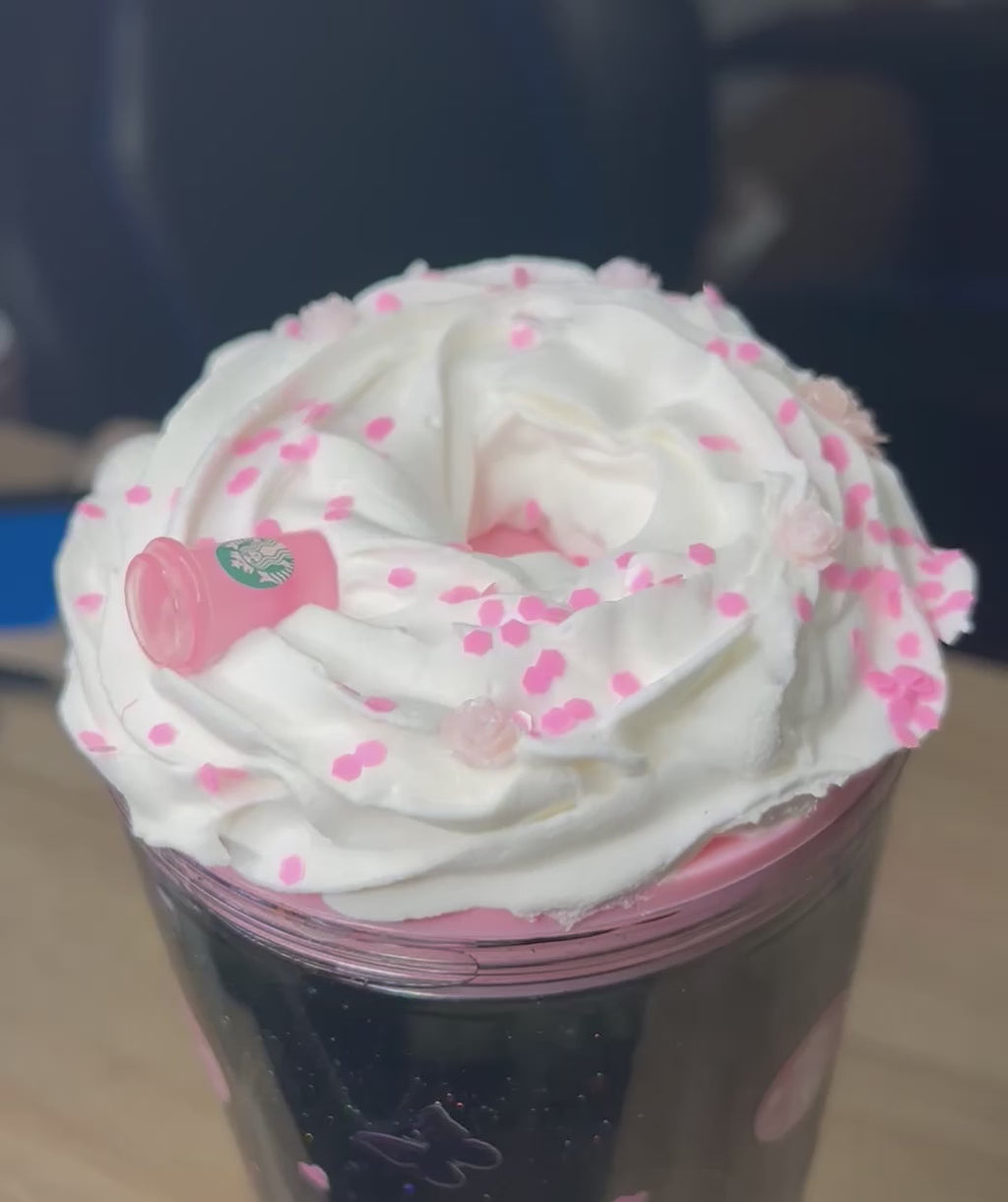 Starbucks 24oz lava with whip lid 🤩